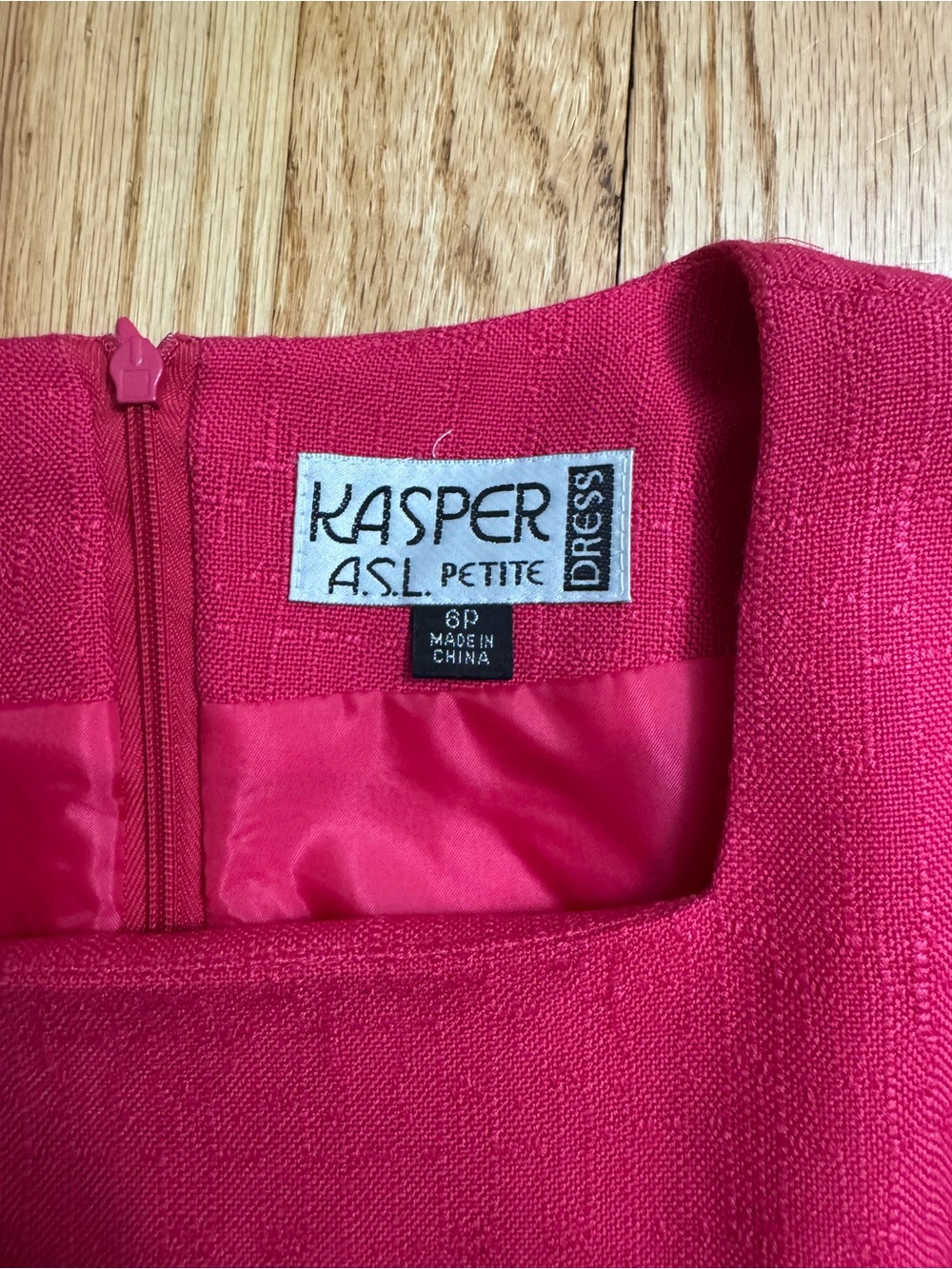 Vtg floral Kasper jacket and skirt size 6P - Picture 9 of 11